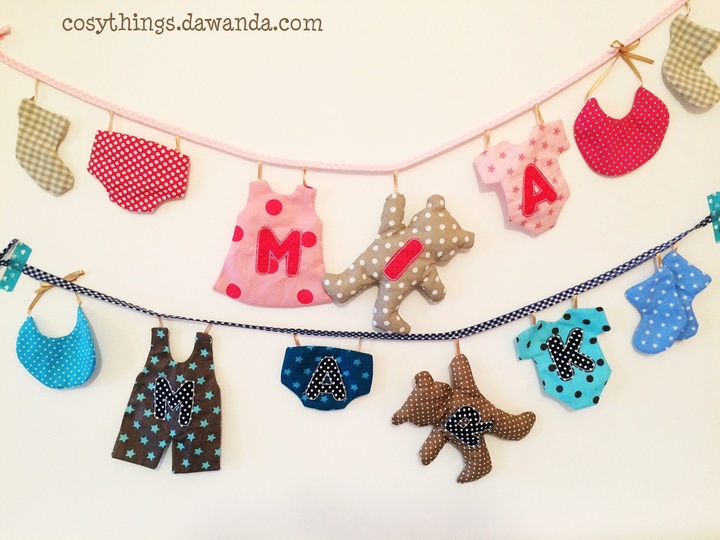 E-Book Hallo - Baby Wäscheleine