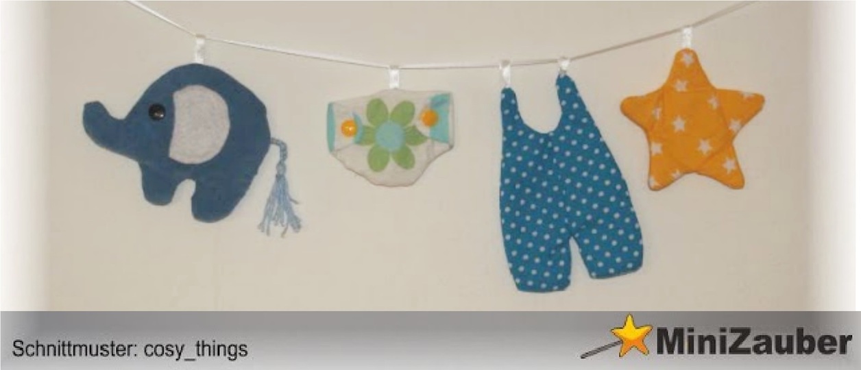 E-Book Hallo - Baby Wäscheleine