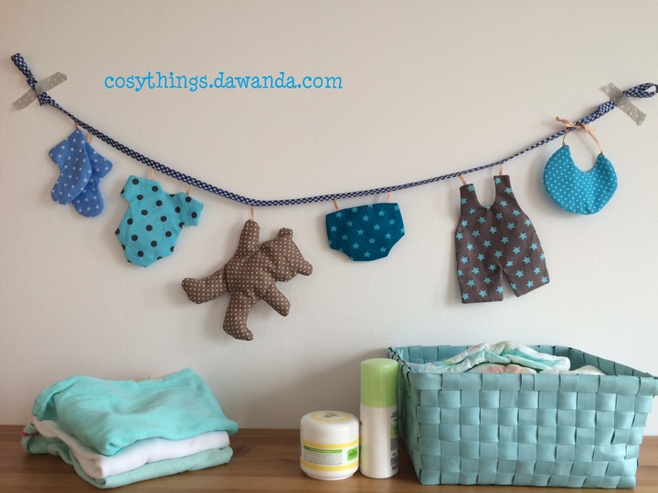 E-Book Hallo - Baby Wäscheleine