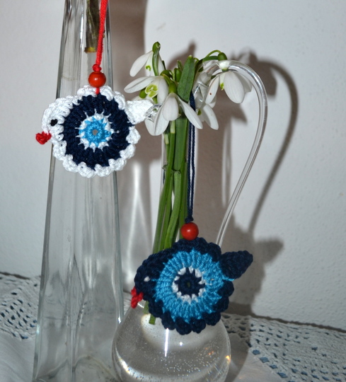 Osterdekoration  * Vöglein * Häkelanleitung