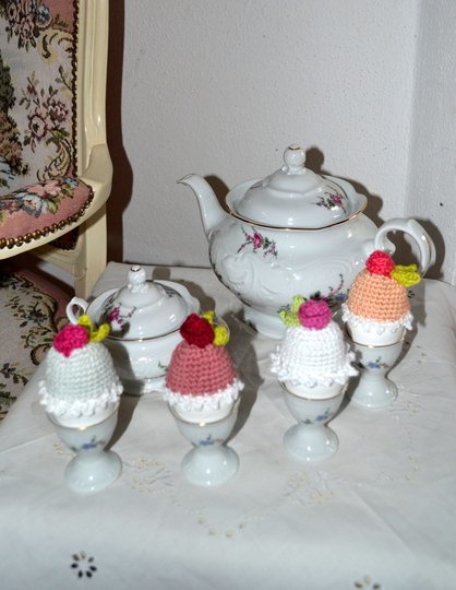 Eierwärmer * Osterdekoration * Shabby Chic
