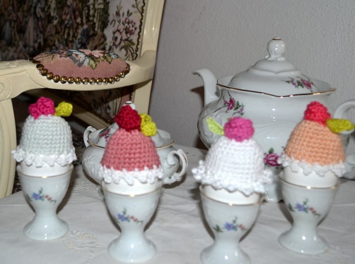 Eierwärmer * Osterdekoration * Shabby Chic