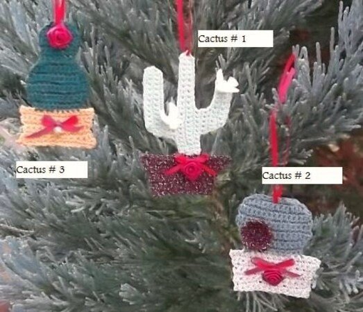 Cactus Ornaments Pattern