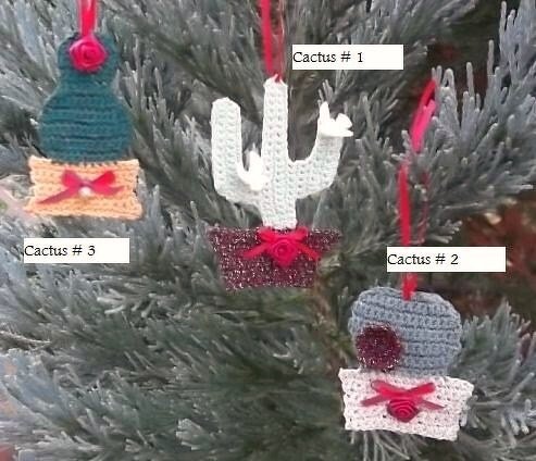 Cactus Ornaments Pattern - Image 3