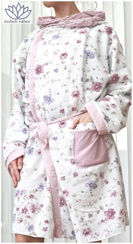 eBook Bademantel Frauen Größe 32 bis 58