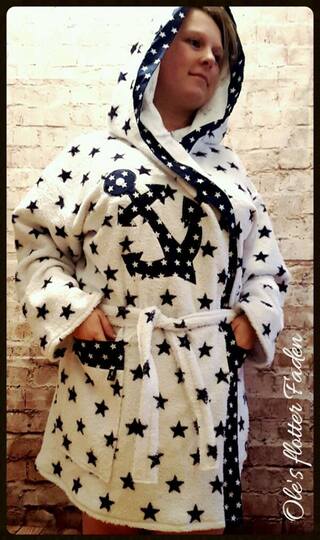 eBook Bademantel Frauen Größe 32 bis 58