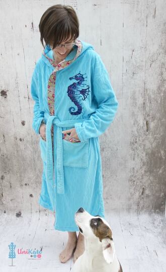 eBook Bademantel Frauen Größe 32 bis 58