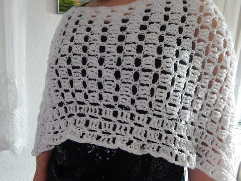 Damen-Poncho "Netty", Universalgröße