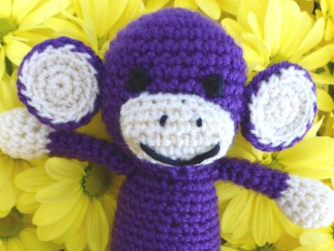 Affe LiLaLu Häkelanleitung