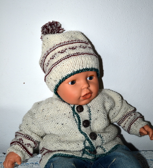  Baby Trachten Jacke mit Mütze