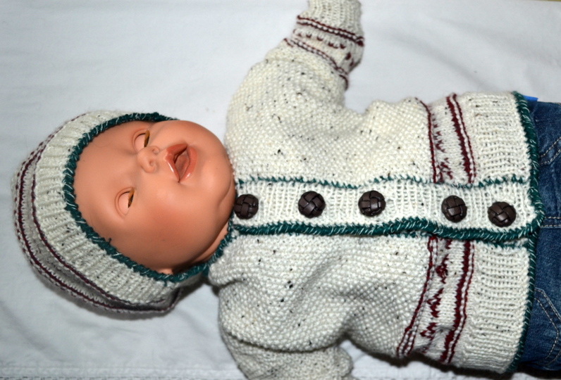  Baby Trachten Jacke mit Mütze