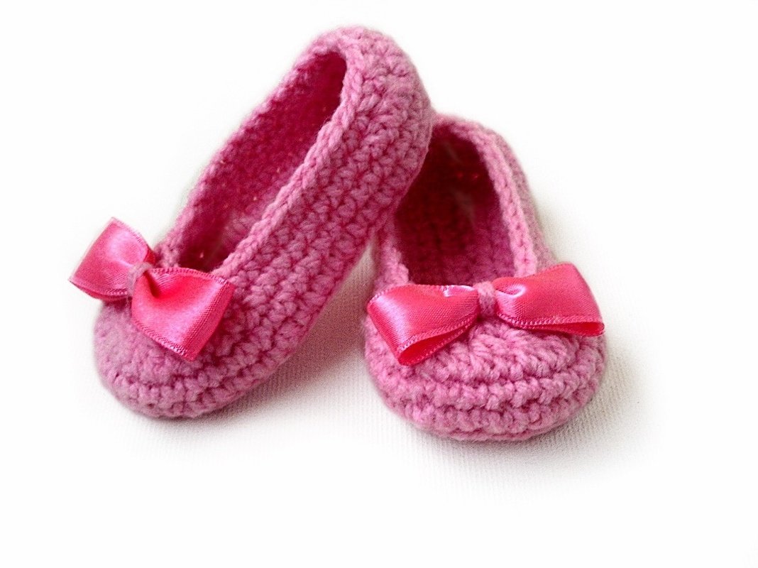 Baby Slippers Crochet Pattern, Baby Booties, Baby Girl Shoes