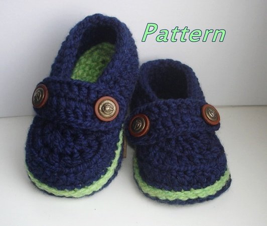 easy crochet baby booties