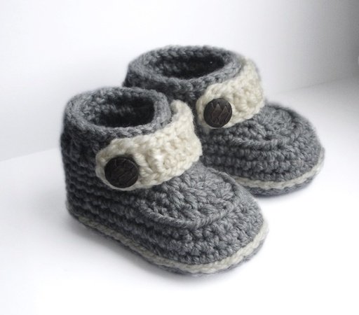 Crochet Baby Boots Knited Baby Slippers Shoes Boys Shoes Sneakers & Athletic Shoes Crochet boys boots Baby Boys Slippers Baby Booties 