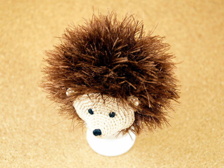 Eierwärmer Igelchen Häkelanleitung