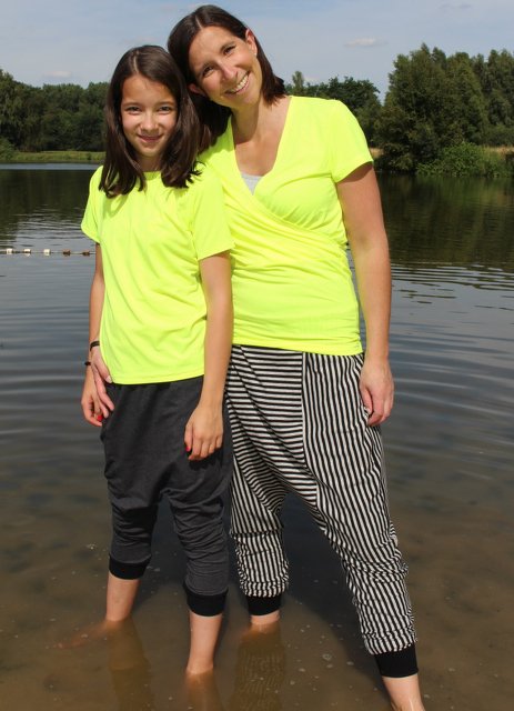 JELLAs harem pants PDF pattern & E-Book, sizes 158 – 46 (Kids M – women´s L/XL) - Instand Download - Image 13