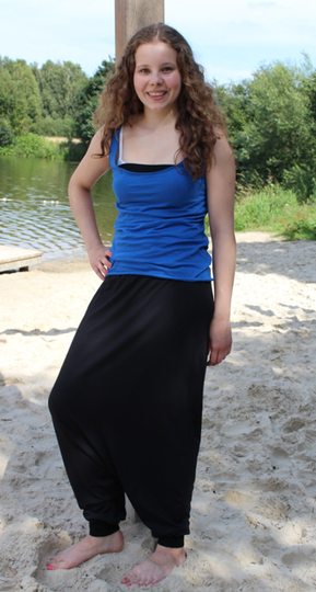 JELLAs harem pants PDF pattern & E-Book, sizes 158 – 46 (Kids M – women´s L/XL) - Instand Download