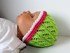 Strickanleitung Baby-Mütze, Babymütze Ajourmuster, ca. 4 - 10 Monate