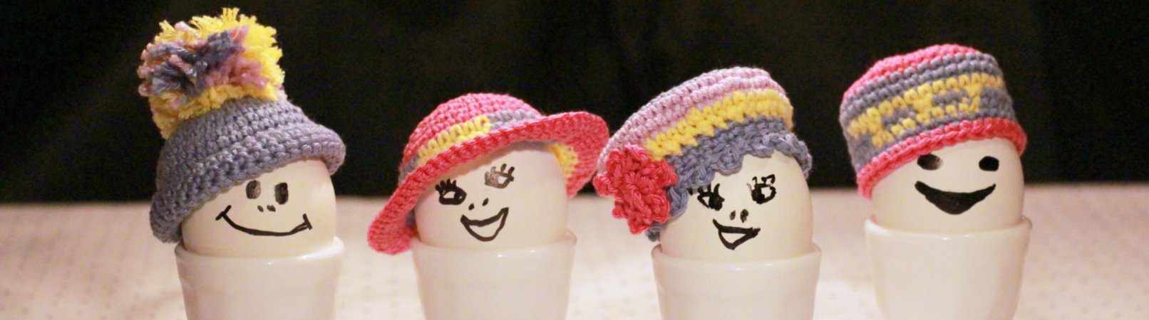 Funny egg hats - For Easter and always! Egg warmers
