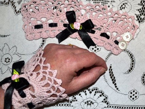 Manschetten * Handgelenkstulpen * Vintage * Trachten