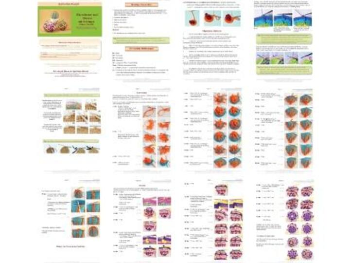 Eierwärmer und Osterei (Muster No 2) Häkelanleitung