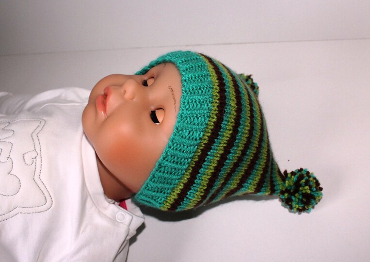 Strickanleitung Baby-Set "Leon", Mütze, Booties, Handschuhe, ca. 4 - 10 Monate