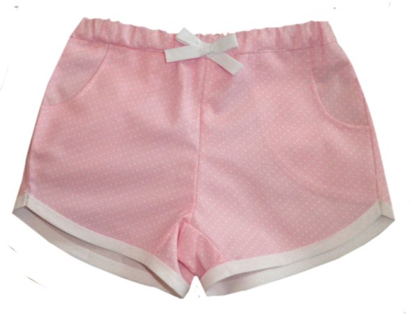 MINAs shorts pattern, unisex, sizes 62-104 (6 mo.- 4/5 yrs.) / Instant Download