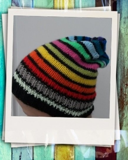Strickanleitung Kindermütze, Kinder Beanie, Kinder Slushy, ab 6 Jahren tragbar