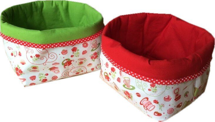 Nähanleitung E-Book Stoffkorb oder Utensilo