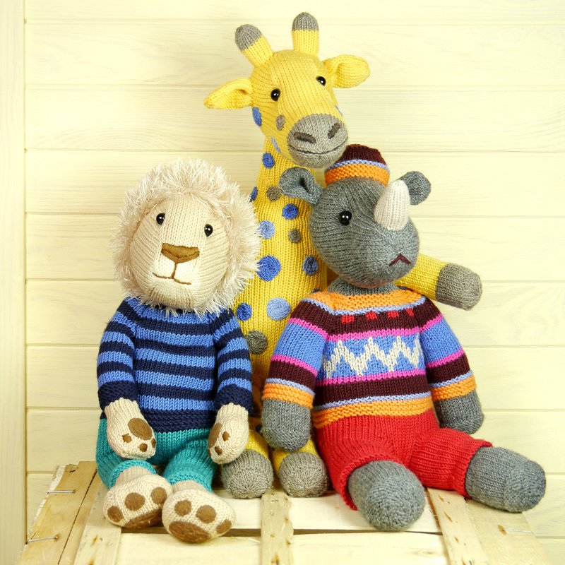 Nashorn Marvin Strickanleitung