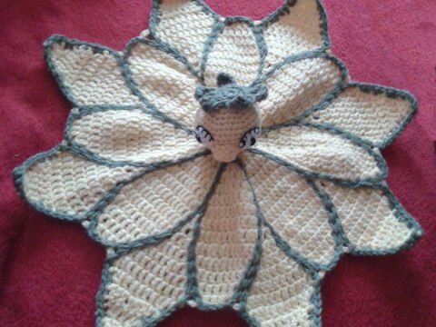 Schmusetuch Sonnenblume