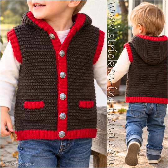 Hooded Vest BabyAlpenChic
