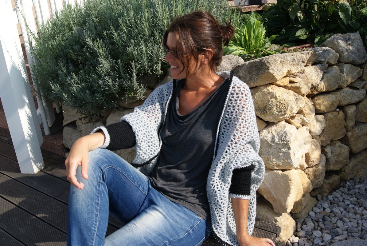 Weste Oversize, Universalgröße - Bild 3