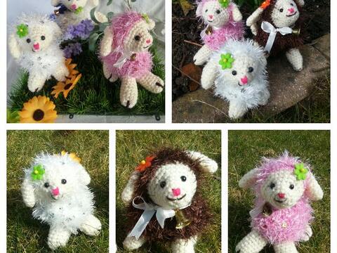 Häkelanleitung für Schaf, Lämmchen