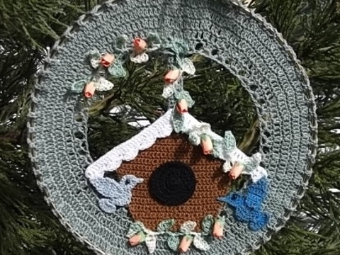 Blue Bird Sun Catcher