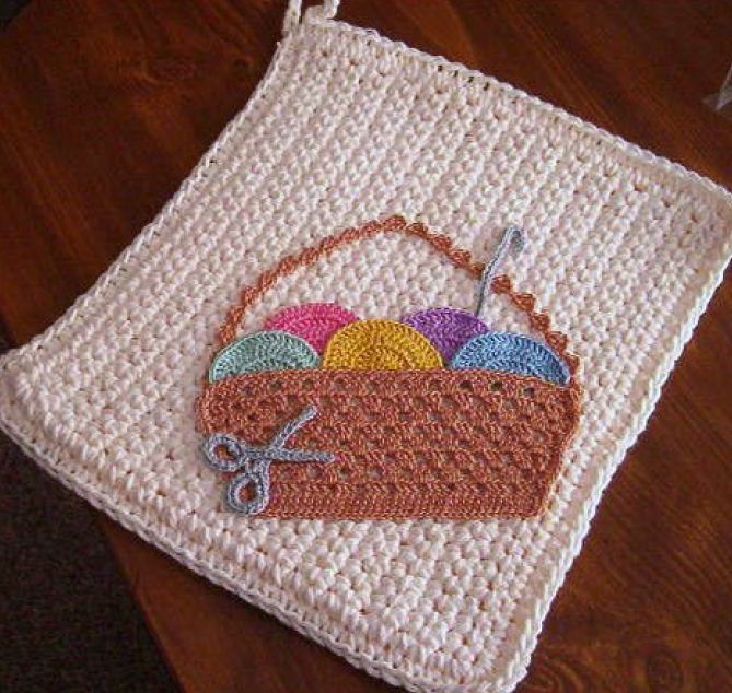 Crochet Anyone Potholder - Image 2