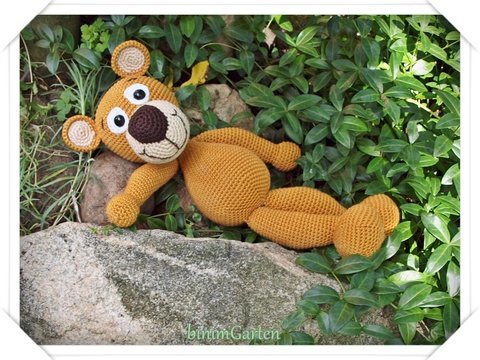  Teddybär Mischka - Häkelanleitung PDF