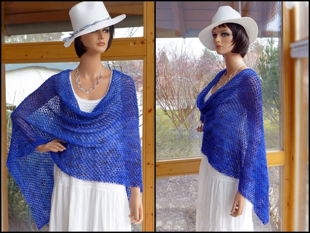 Strickanleitung Sommer-Poncho