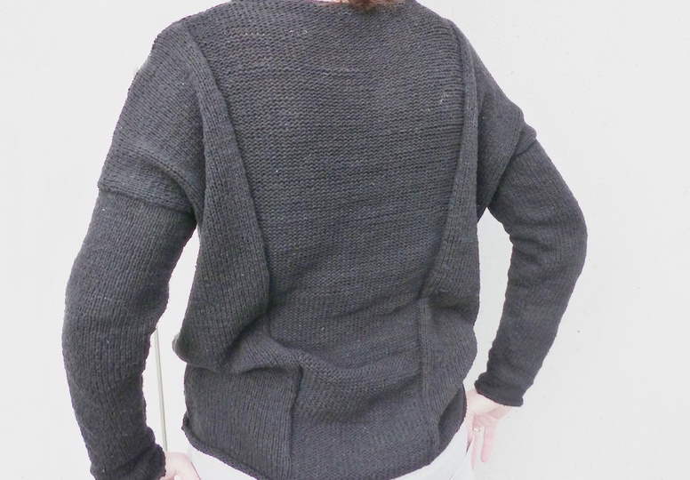 Lässiger Pullover , Strickanleitung Größe L - Xxxl  