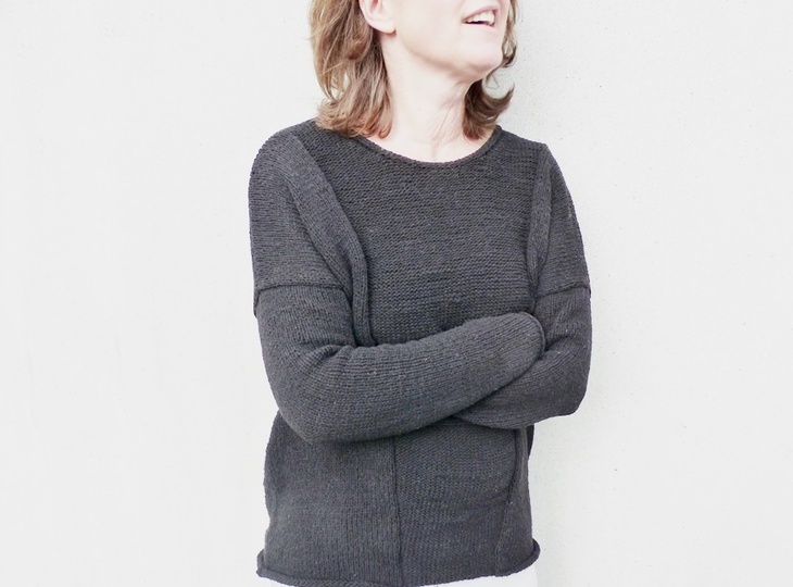 Lässiger Pullover , Strickanleitung Größe L - Xxxl  