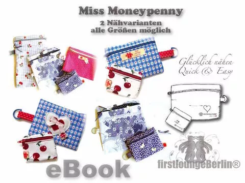 Miss Moneypenny Tasche f&uuml;r alle kleinen Lebenslagen in jeder Gr&ouml;&szlig;e m&ouml;glich