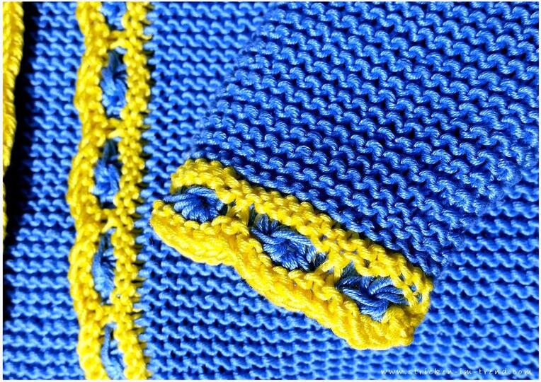 Strickanleitung für Weste / Jacke Mädchen | Trachten*janker* BabyAlpenChic