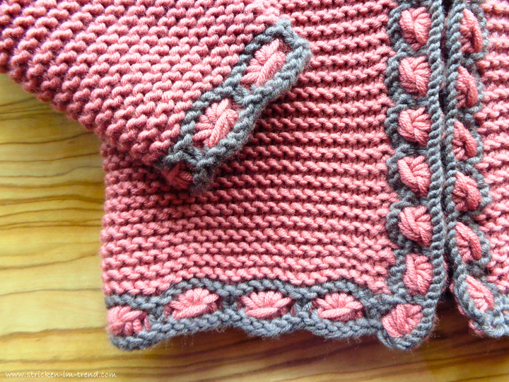 Strickanleitung für Weste / Jacke Mädchen | Trachten*janker* BabyAlpenChic