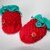 Strickanleitung Baby-Handschuhe "Erdbeere", ca. 4 - 10 Monate