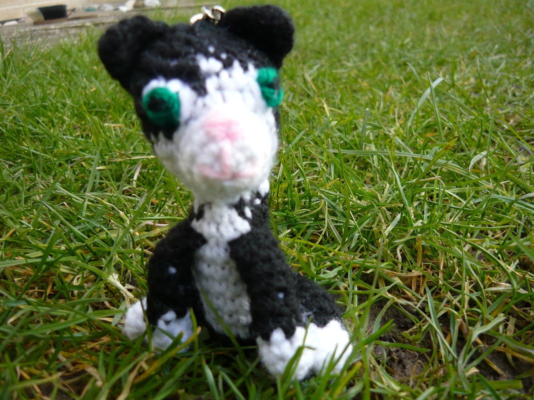 Häkelanleitung Katze Schlüsselanhänger / Geschenkanhänger - Bild 3