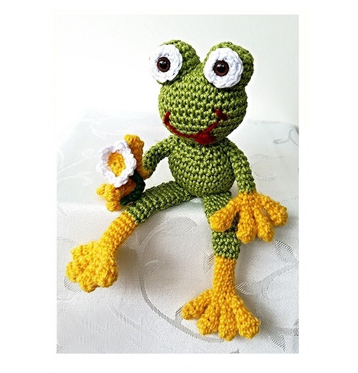 Ferdinand Frog - Amigurumi Crochet Pattern