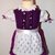Baby Dirndl * Gestrickt * GR. 62 - 68 * Taufe