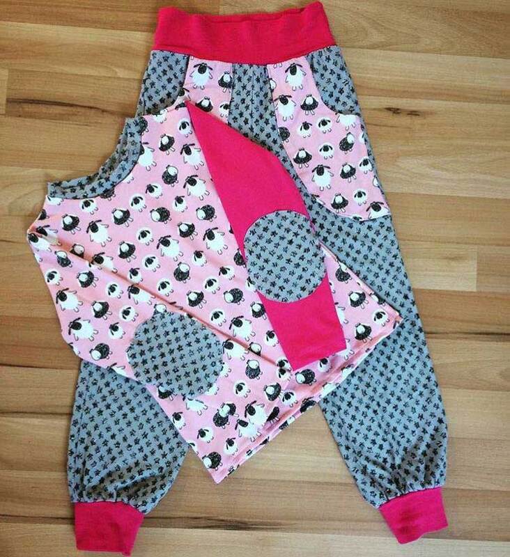 Felixs reversible baggy trousers pattern / unisex, sizes 62-104 (6 mo. – 4/5 yrs.) - Image 5
