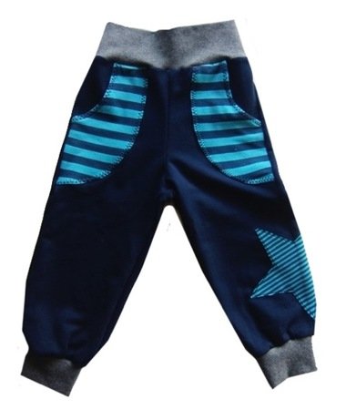 Felixs reversible baggy trousers pattern / unisex, sizes 62-104 (6 mo. – 4/5 yrs.)