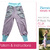 Felixs reversible baggy trousers pattern / unisex, sizes 110-152 (5-12 yrs.